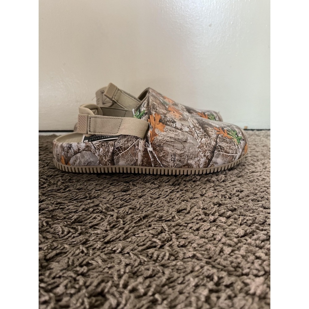 Nike Calm Mule Realtree NA Shoes Mens Size 7 Camo Khaki Slip On IB4359-200